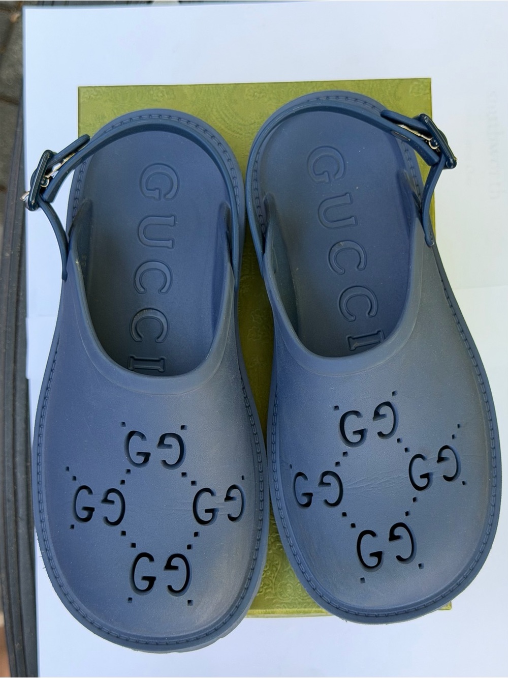 Gucci Sandal Rubber Royale size 33 ( KIDS)